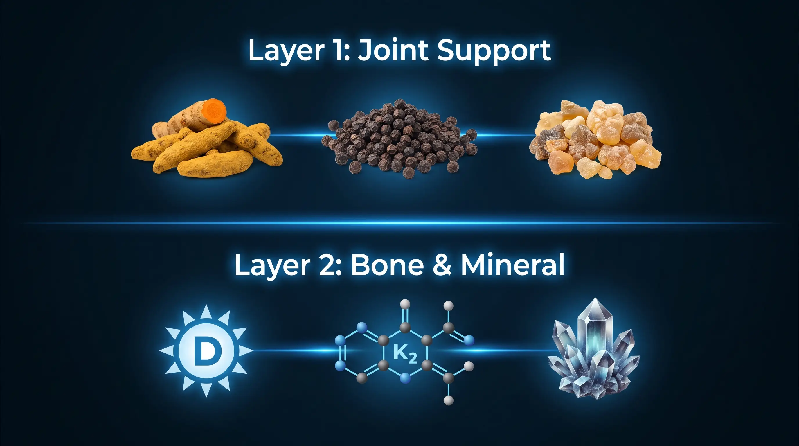 Ascent two-layer joint system